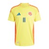 Officiële Voetbalshirt Colombia Juan Cuadrado 11 Thuis 2024 - Heren